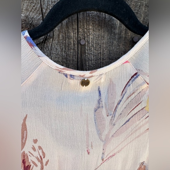 Billabong Until Tomorrow Floral Dress White & Pink Short Mini Casual Dress - Picture 13 of 16